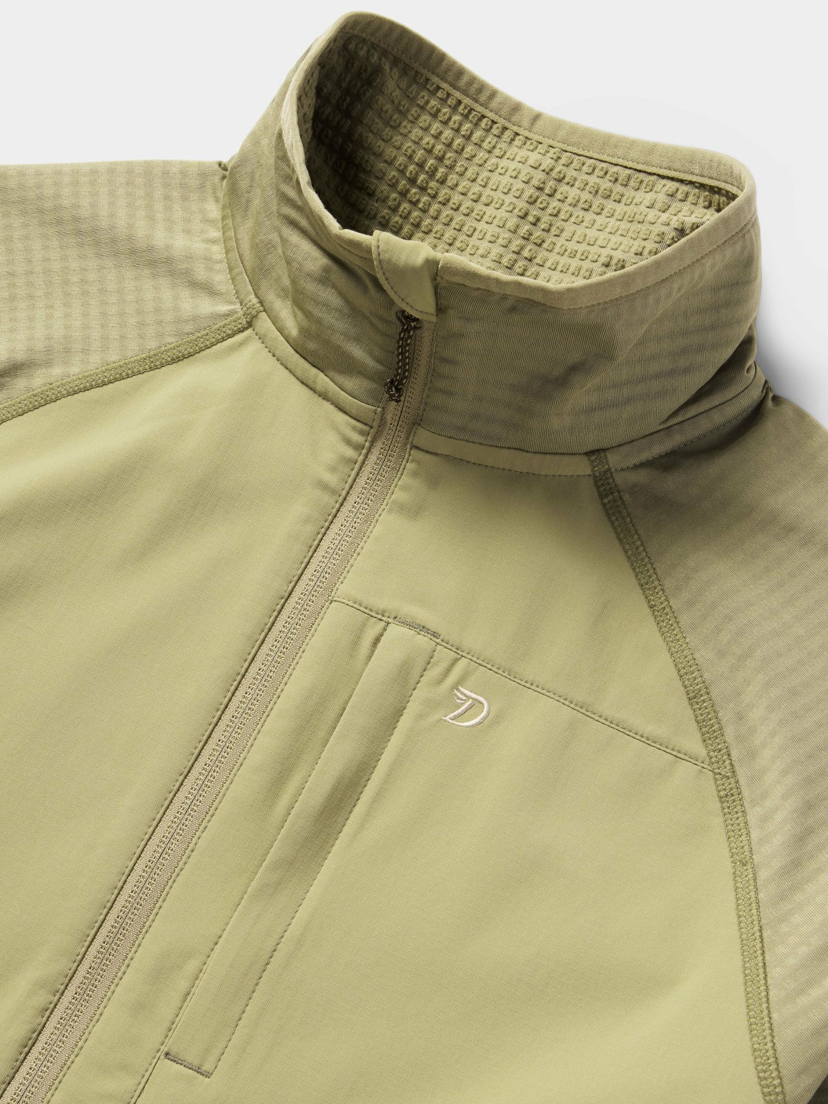 Lightweight Grid Tech Fleece Half Zip - Sagebrush | Duck Camp Quality