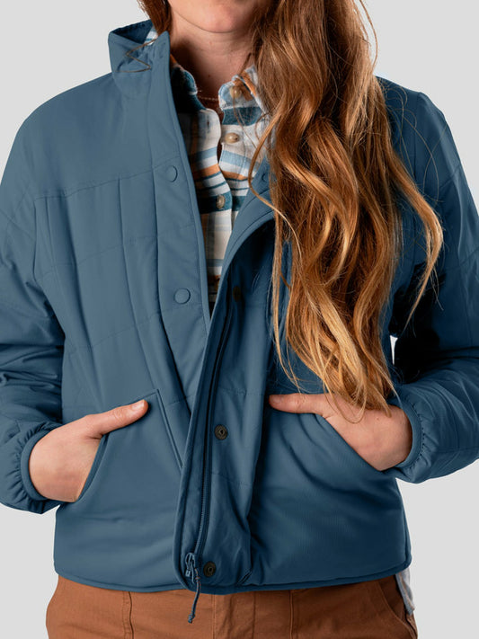 Airflow Insulated Jacket - Channel Blue | Duck Camp Customer Favorite