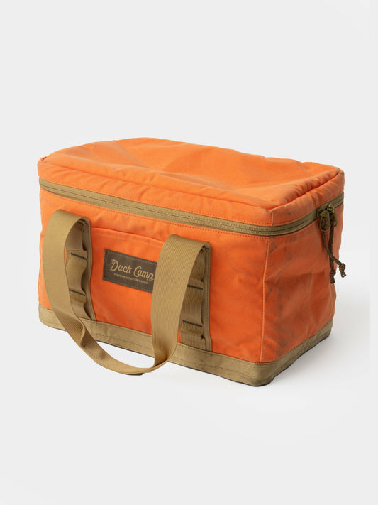 Large Canvas Ammo Tote - Blaze/Wheat | Duck Camp Sale