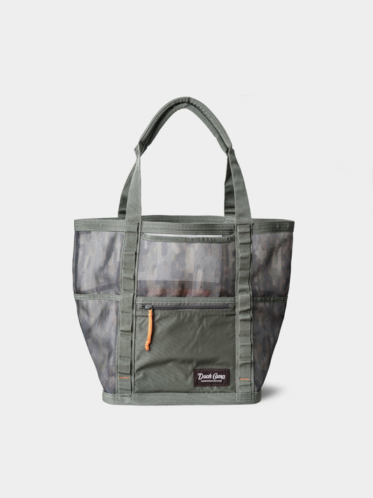 Mesh Gear Tote - Small - Woodland | Duck Camp Sale