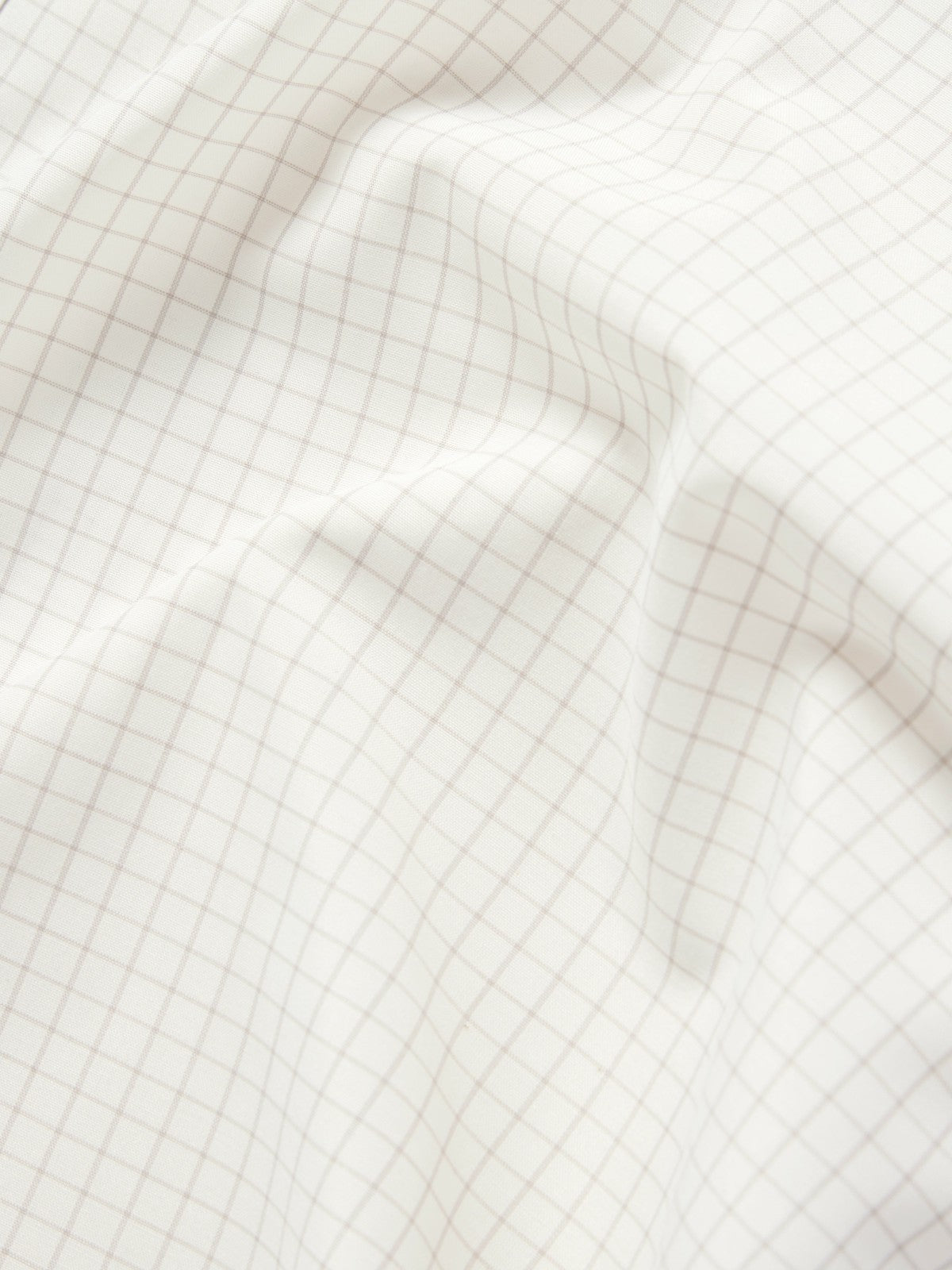 M's Helm Shirt Short Sleeve - White Oyster Grid | Duck Camp New