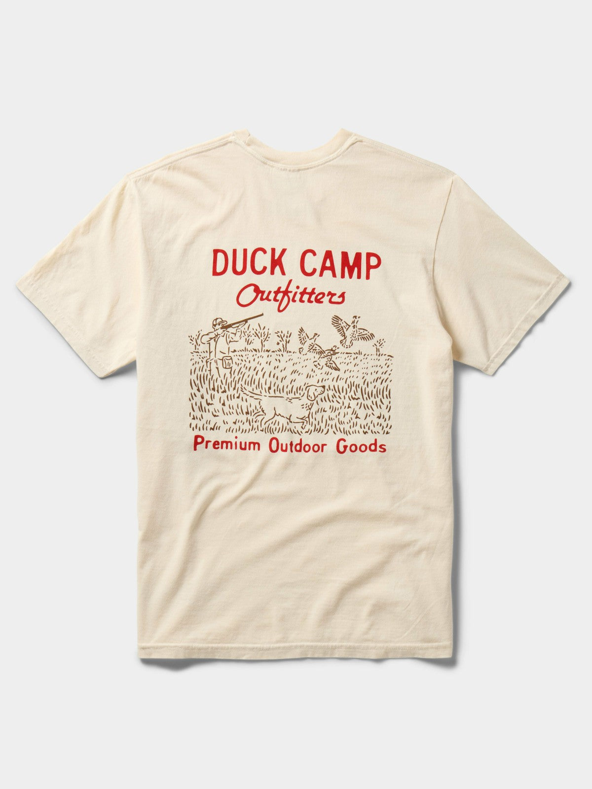 Pheasant Field Tee - Ivory | Duck Camp Recommended