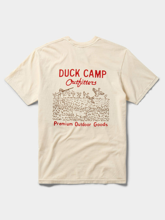 Pheasant Field Tee - Ivory | Duck Camp Recommended