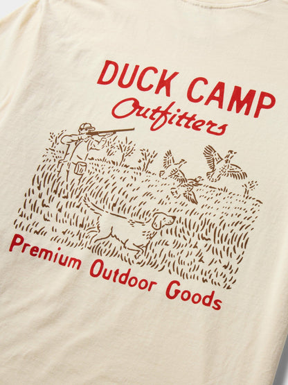 Pheasant Field Tee - Ivory | Duck Camp Recommended
