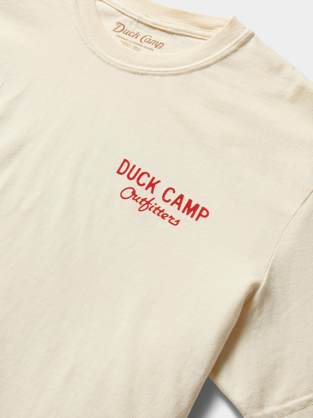 Pheasant Field Tee - Ivory | Duck Camp Recommended