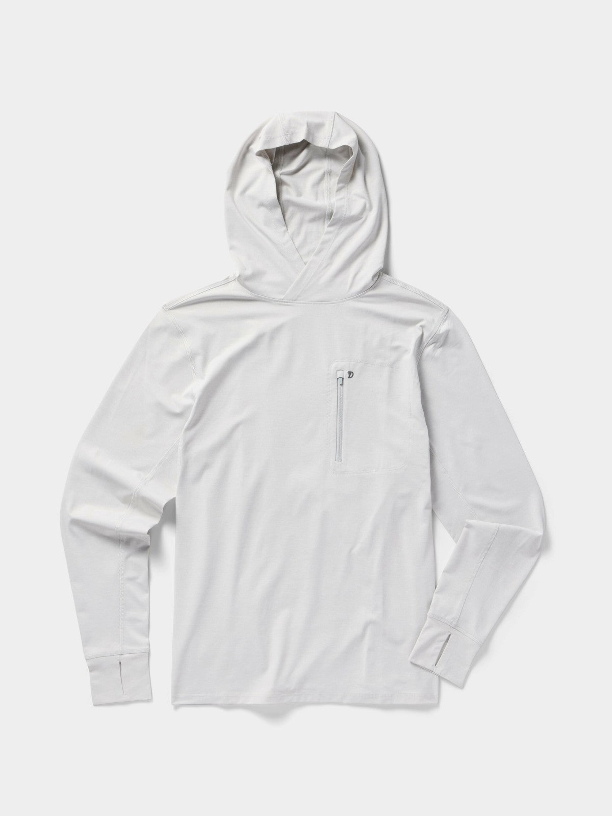 Rockport Hoodie - Heathered Silver King | Duck Camp Deals