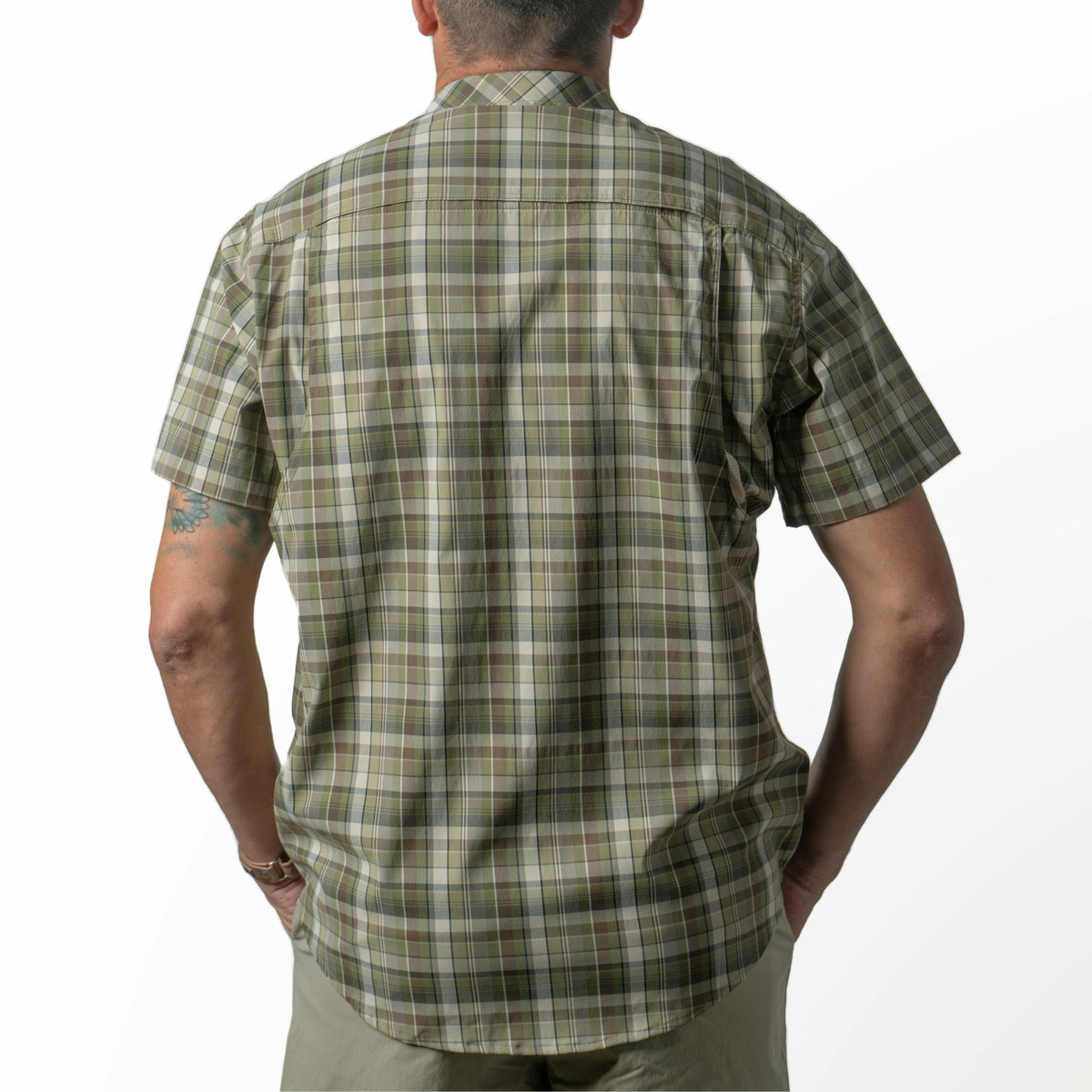 M's Signature Fishing Shirt Short Sleeve - Teton Plaid | Duck Camp Classic
