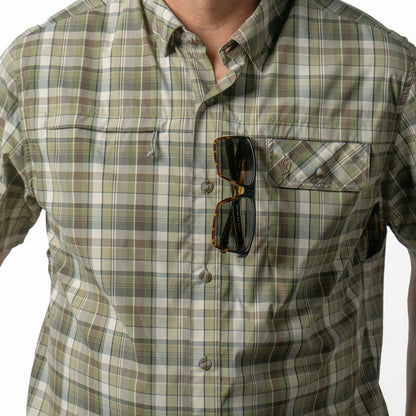 M's Signature Fishing Shirt Short Sleeve - Teton Plaid | Duck Camp Classic