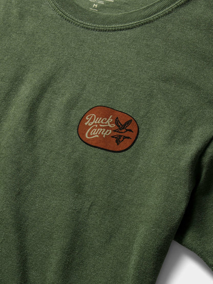 Duck Scripture Tee - Willow | Duck Camp Premium