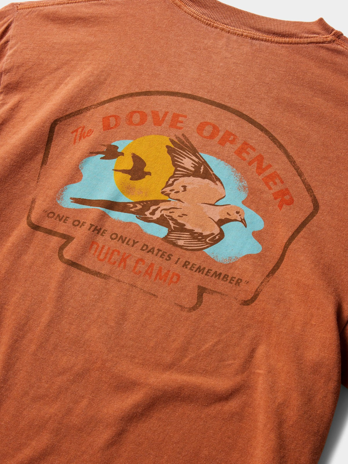 Dove Opener Tee - Clay | Duck Camp Signature