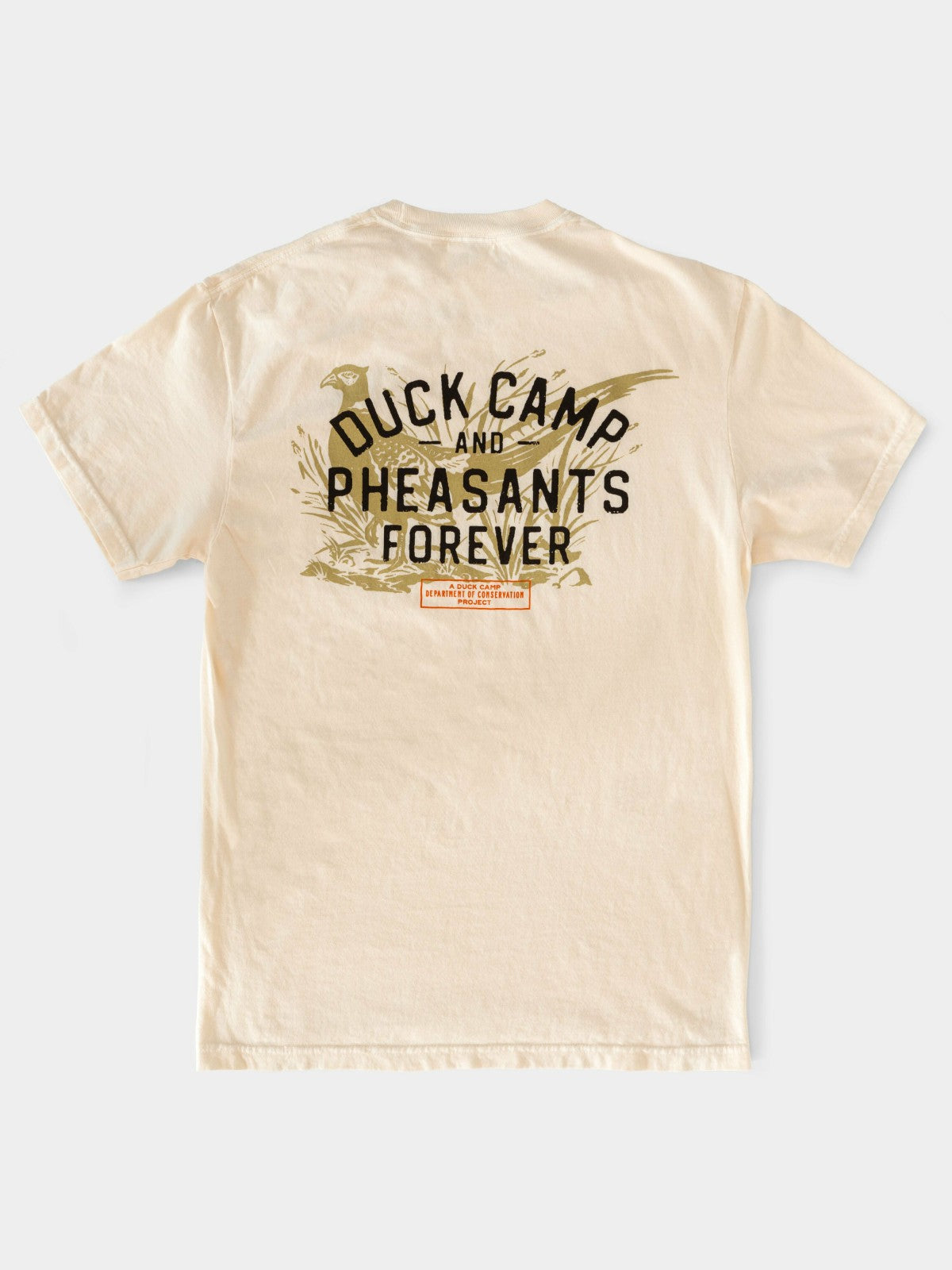 Pheasants Forever Tee - Ivory | Duck Camp Recommended