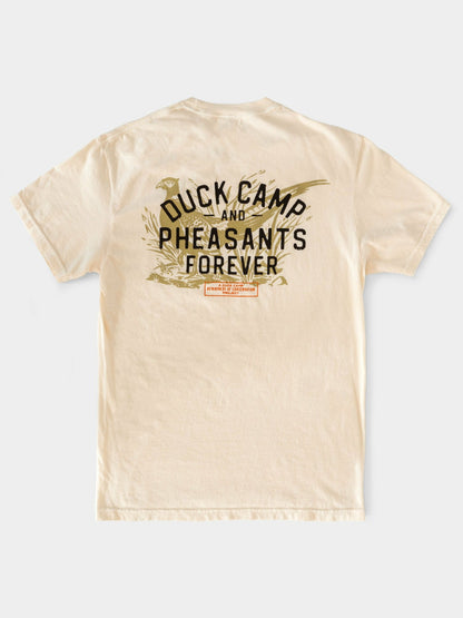 Pheasants Forever Tee - Ivory | Duck Camp Recommended