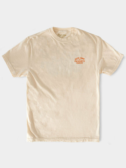 Pheasants Forever Tee - Ivory | Duck Camp Recommended