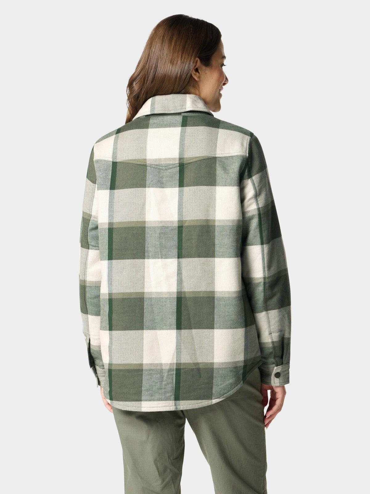 W's Campfire Shacket - Thyme/Birch Plaid | Duck Camp Trusted