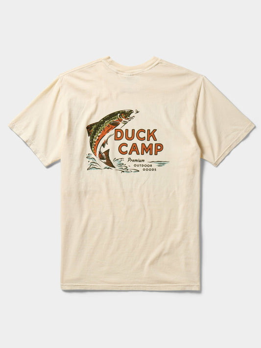 Trout Camp Tee - Ivory | Duck Camp Trending