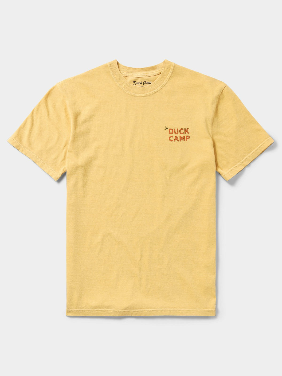 Trout Camp Tee - Mustard | Duck Camp New