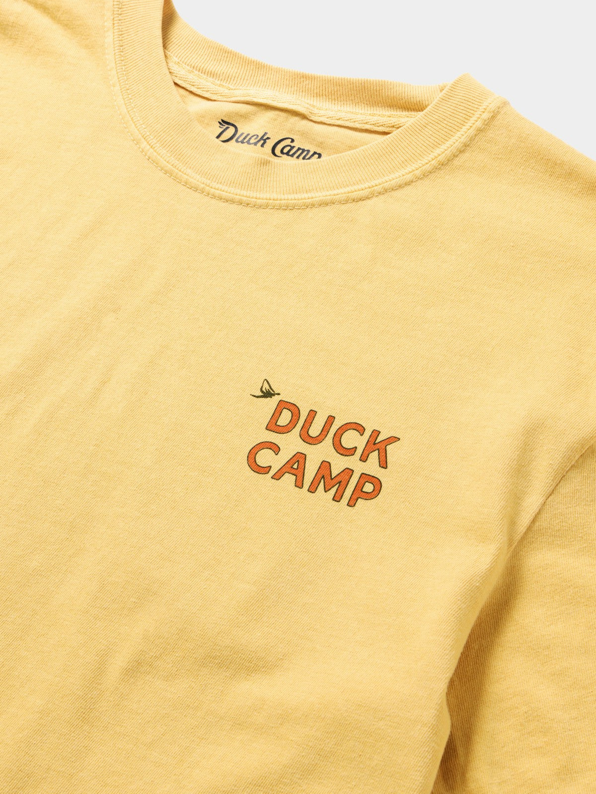 Trout Camp Tee - Mustard | Duck Camp New