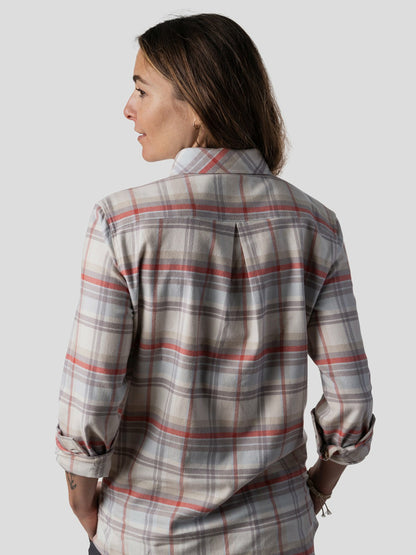 W's Trailhead Twill - Sanddollar Plaid | Duck Camp Customer Favorite