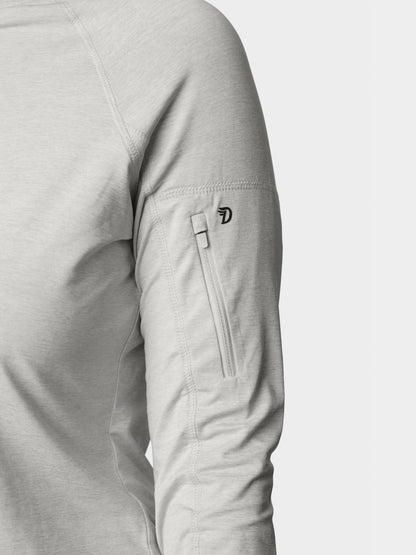 Rockport Hoodie - Heathered Silver King | Duck Camp Sale