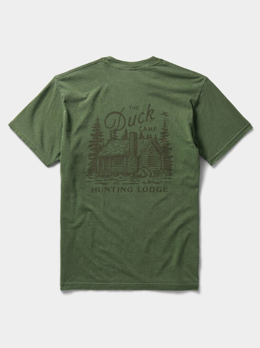 Huntin' Lodge Tee - Willow | Duck Camp New
