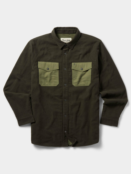 Campfire Shacket - Raven | Duck Camp Sale