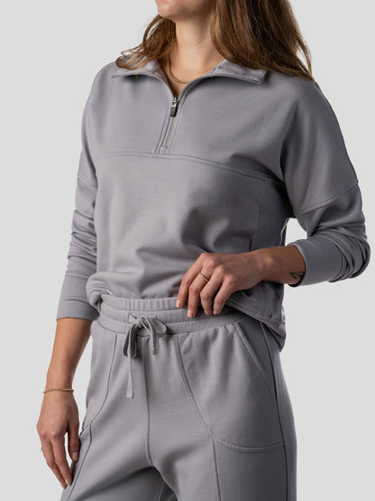 W's Barton Fleece Pant - Oyster | Duck Camp Top Pick