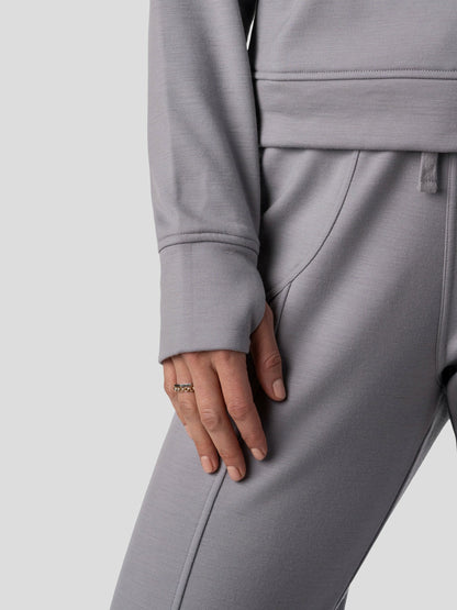 W's Barton Fleece Pant - Oyster | Duck Camp Top Pick