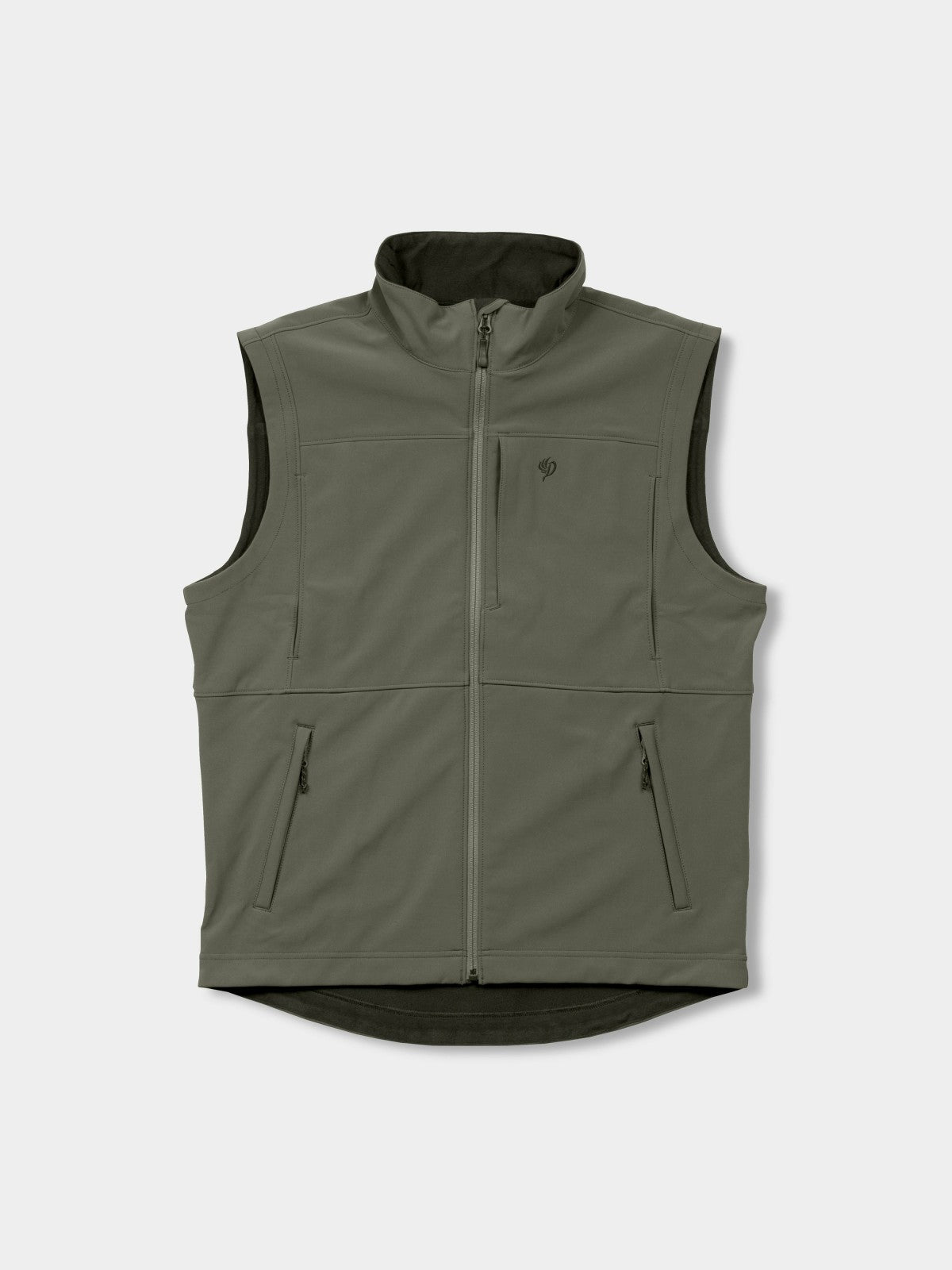 Contact Softshell Vest - Moss | Duck Camp Latest