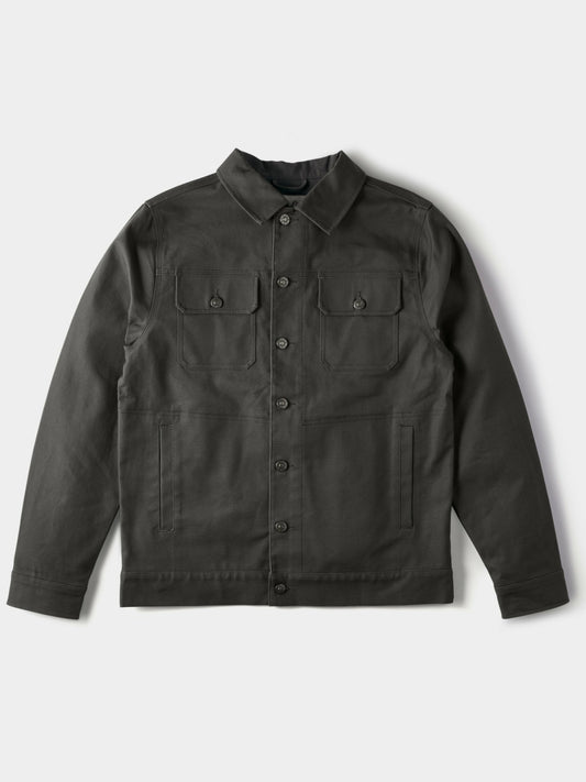 M's Lightweight Brush Jacket - Raven | Duck Camp Premium