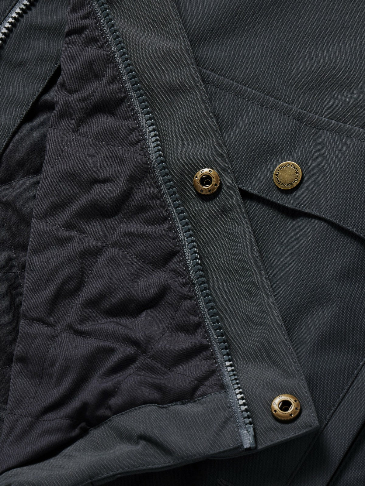 Austin Insulated Jacket - Charcoal | Duck Camp Featured