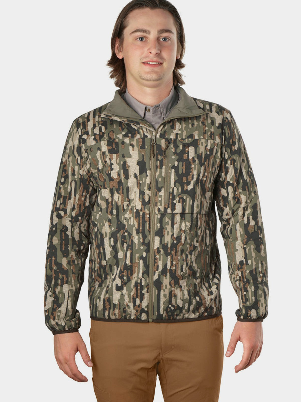 Airflow Insulated Jacket - Woodland Camouflage | Duck Camp Exclusive