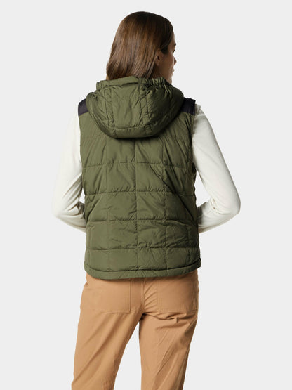 W's DryDown Reversible Vest - Moss/Raven | Duck Camp Essential