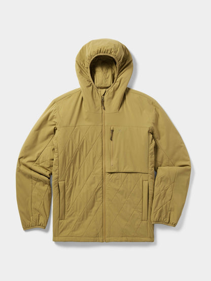 M's Airflow Insulated Hoodie - Wheat | Duck Camp Everyday