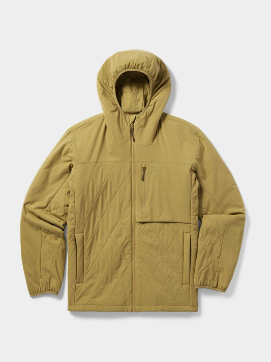 M's Airflow Insulated Hoodie - Wheat | Duck Camp Everyday