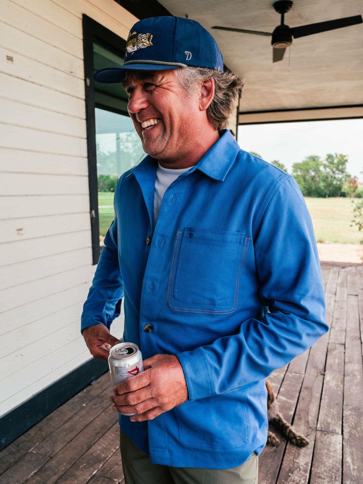 Brrr® Lightweight Brush Overshirt - Tide Blue | Duck Camp Popular