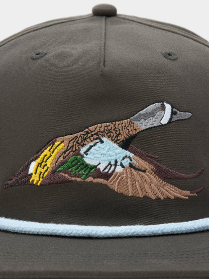 Blue Winged Teal Hat - Raven | Duck Camp Signature