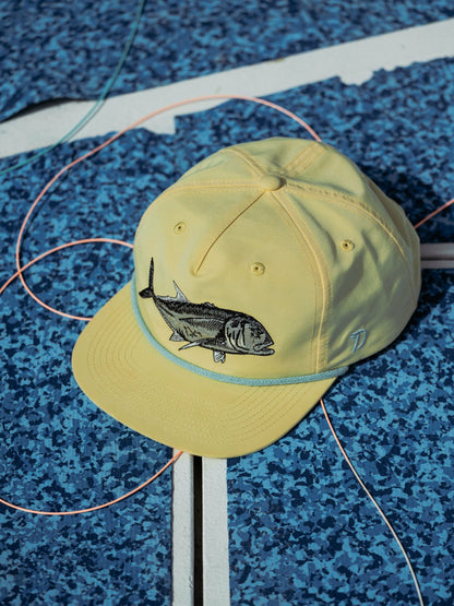 Giant Trevally Hat - Summerland Yellow | Duck Camp Special Offer