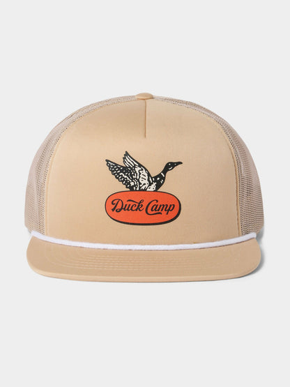 Duck Scripture Retro Trucker - Wheat | Duck Camp Essential