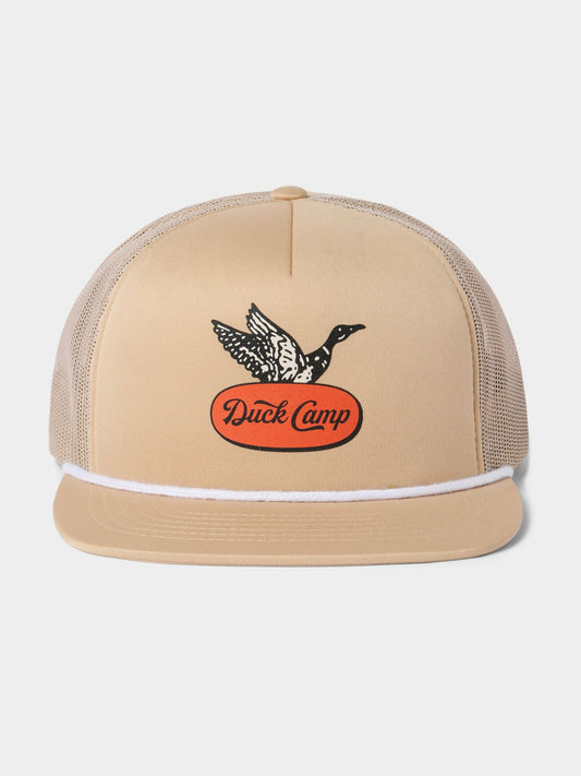 Duck Scripture Retro Trucker - Wheat | Duck Camp Essential