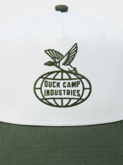 Duck Camp Industries High Crown Twill Cap - Thyme | Duck Camp Best Price