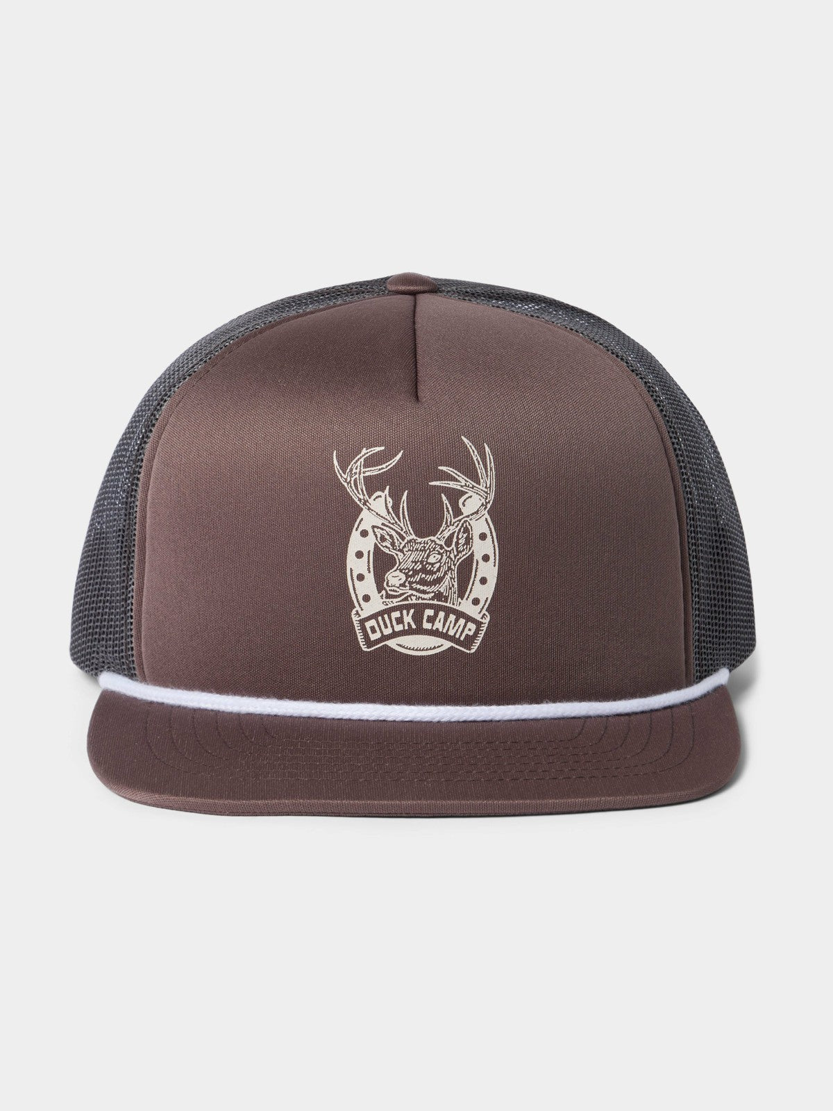 Lucky Deer Retro Trucker - Fossil | Duck Camp Signature