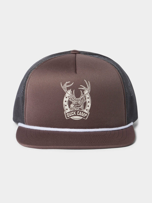 Lucky Deer Retro Trucker - Fossil | Duck Camp Signature