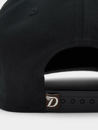 Duck Camp Industries High Crown Twill Cap - Black | Duck Camp Latest